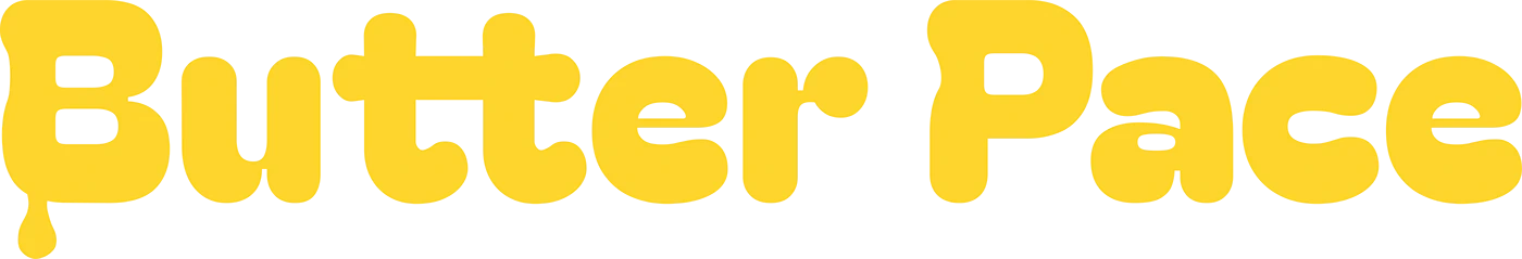 Butter Pace — brand identity board 6